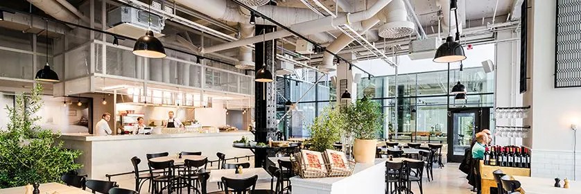 BBIN宝盈集团助力斯德哥尔摩的法国工业风餐厅Usine