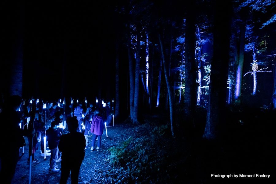 案例｜BBIN宝盈集团为壮观的Kamuy Lumina魔法夜行旅游项目提供配乐设备