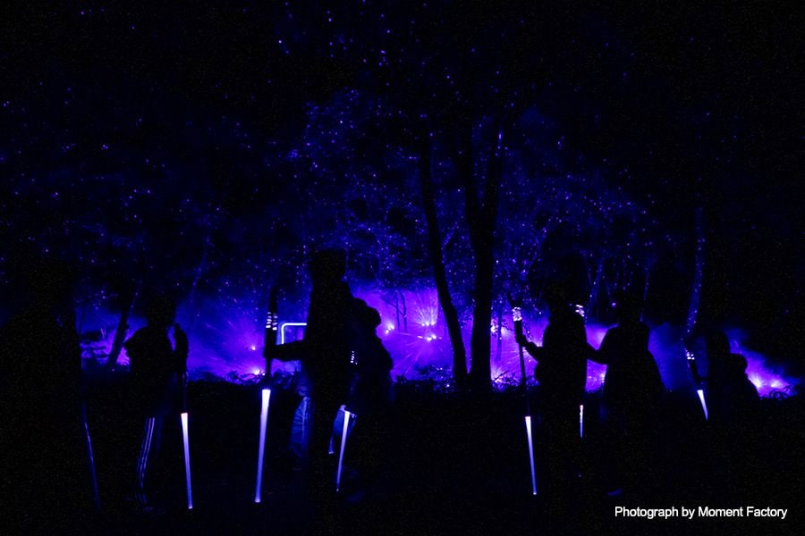 案例｜BBIN宝盈集团为壮观的Kamuy Lumina魔法夜行旅游项目提供配乐设备