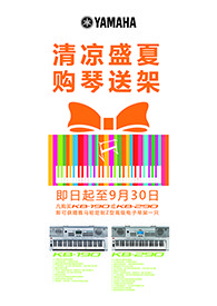 清凉盛夏，购琴送架 